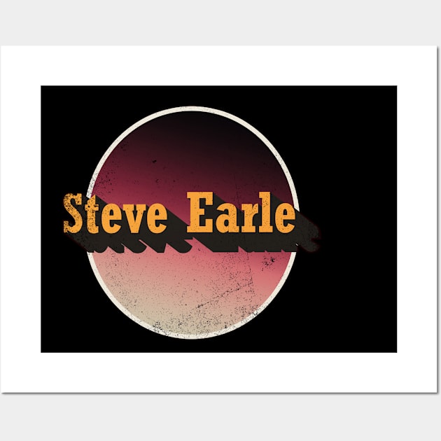 Steve Earle Vintage Nyindir Wall Art by NYINDIRPROJEK